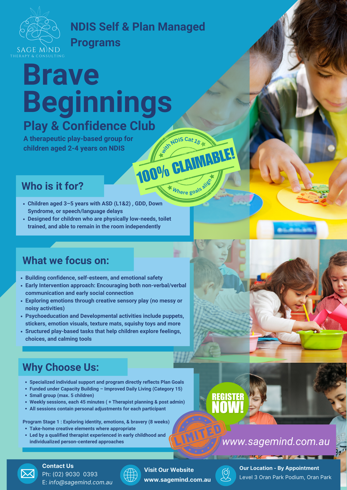 Brave Beginnings (School Holiday Sessions)